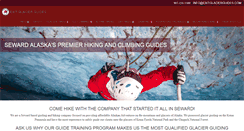 Desktop Screenshot of exitglacierguides.com